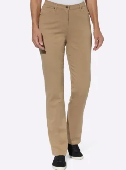 5-Pocket-Jeans mit Stickerei-Motiv