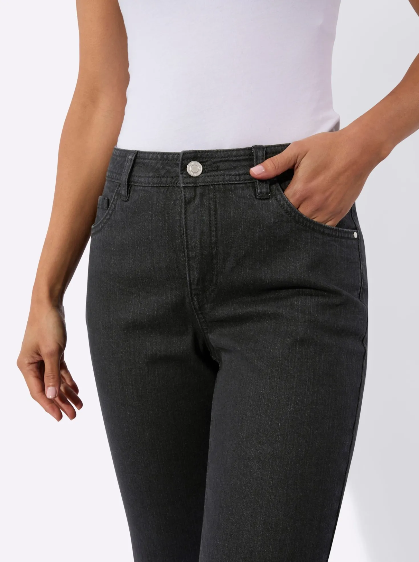 5-Pocket-Jeans mit Stretch-Anteil