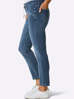 5-Pocket-Jeans mit weichem Griff