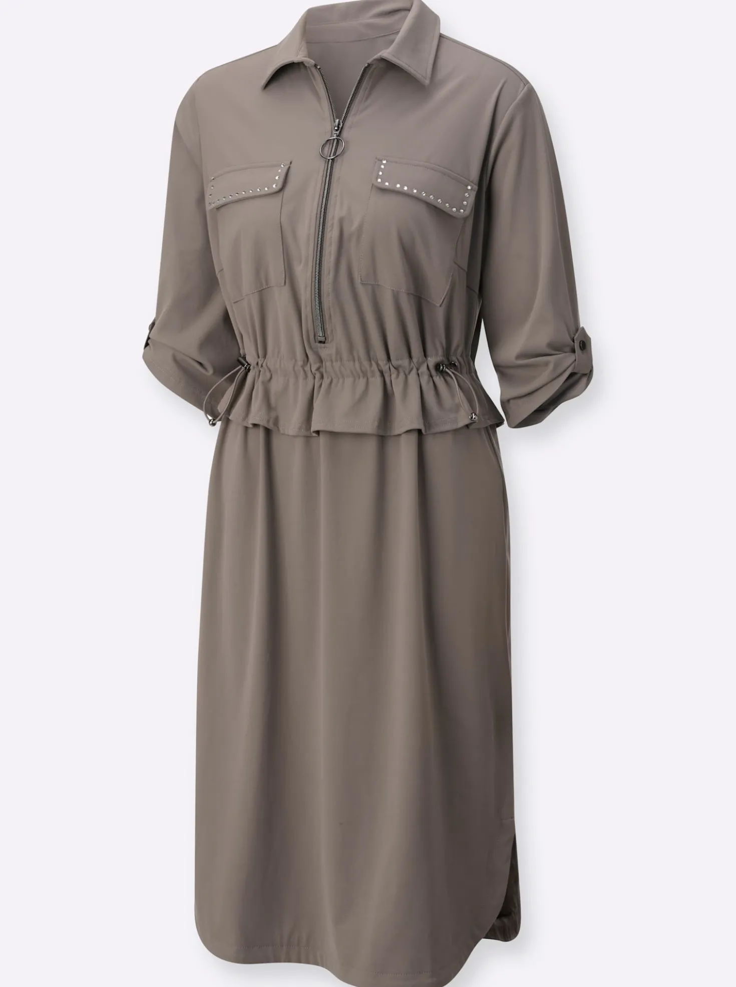 Polokleid in lässiger Form