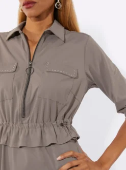 Polokleid in lässiger Form