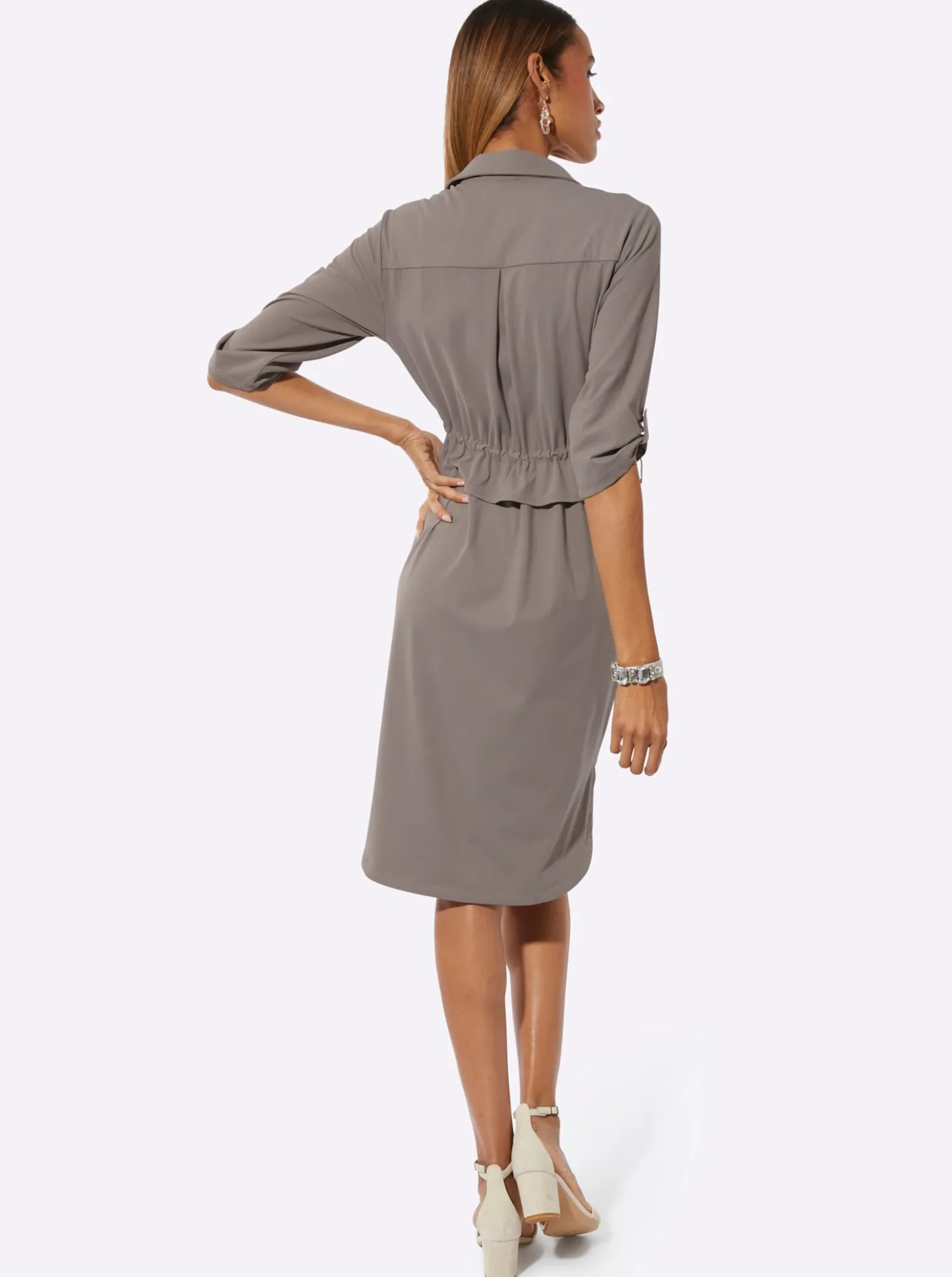 Polokleid in lässiger Form