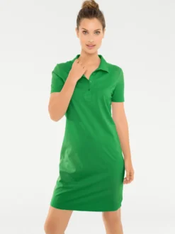 Polokleid in Pikee-Qualität