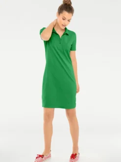 Polokleid in Pikee-Qualität