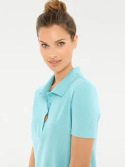 Polokleid in Pikee-Qualität