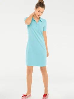 Polokleid in Pikee-Qualität