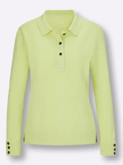 Polopullover aus mercerisierter Baumwolle