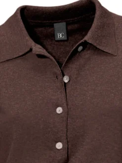 Polopullover mit Knopfleiste