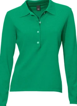 Polopullover mit Knopfleiste