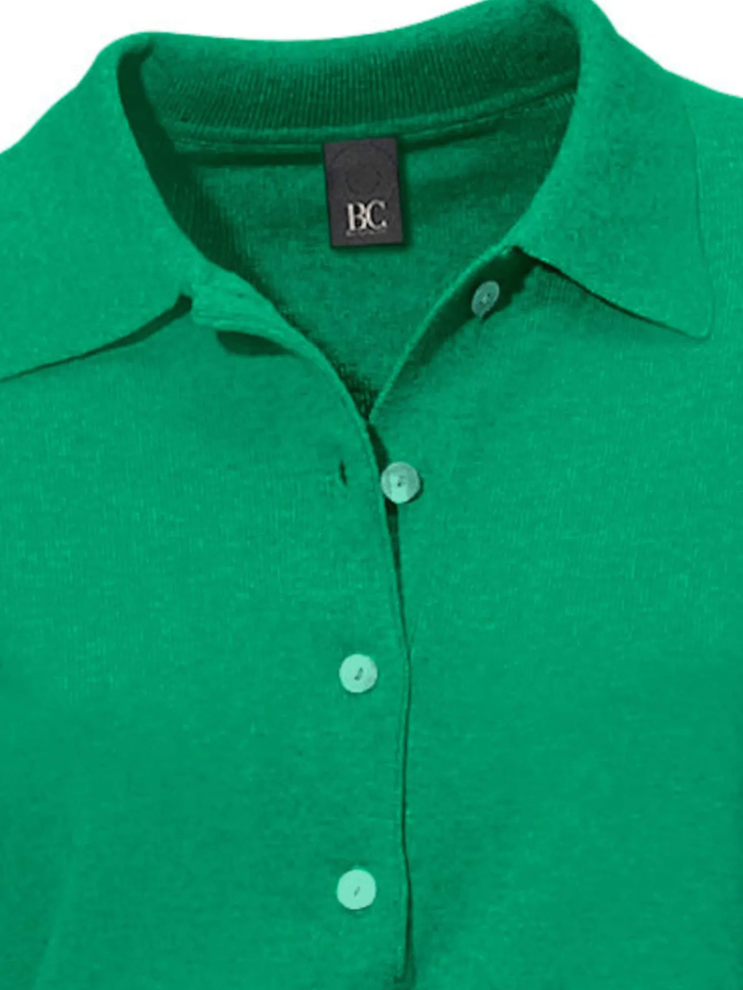 Polopullover mit Knopfleiste