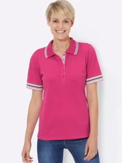 Poloshirt in Pikee-Qualität