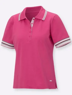 Poloshirt in Pikee-Qualität
