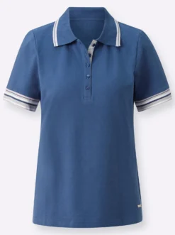 Poloshirt in Pikee-Qualität