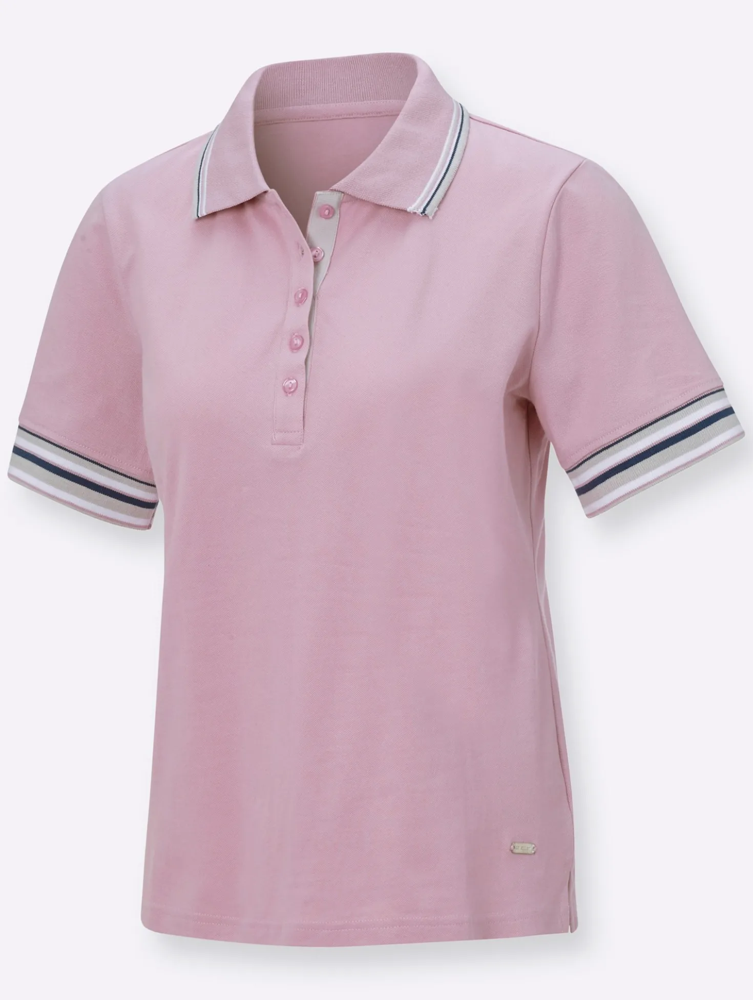 Poloshirt in Pikee-Qualität