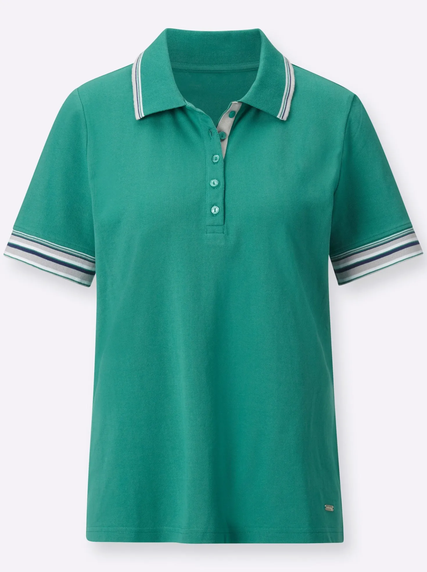 Poloshirt in Pikee-Qualität