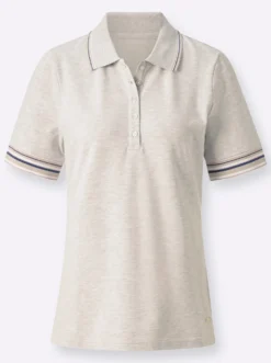 Poloshirt in Pikee-Qualität