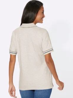 Poloshirt in Pikee-Qualität