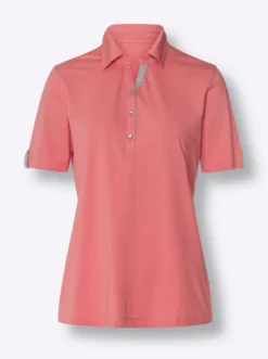 Poloshirt mit Kontrasten