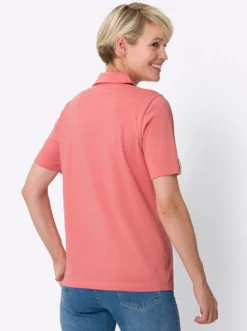 Poloshirt mit Kontrasten