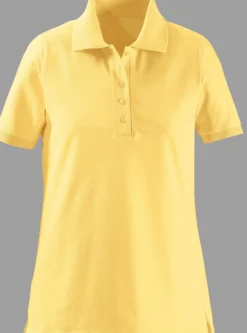 Poloshirt mit Seitenschlitzen