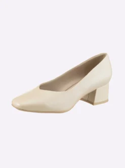 Pumps mit Blockabsatz