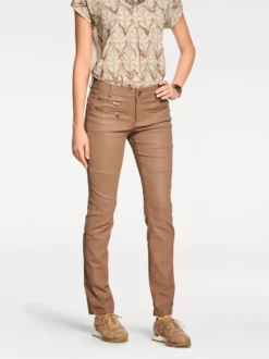 Röhrenhose in Stretch-Qualität