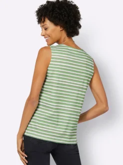 Ringelshirt mit Rundhals-Ausschnitt