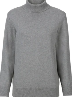 Rollkragenpullover aus reiner Baumwolle