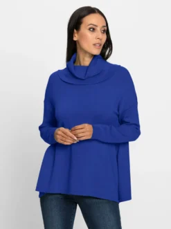 Rollkragenpullover im Oversized-Look