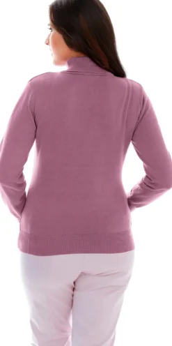 Rollkragenpullover in Feinstrick-Qualität