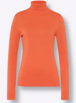 Rollkragenpullover in Feinstrick-Qualität