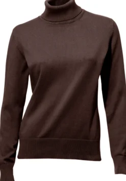 Rollkragenpullover in Feinstrick-Qualität