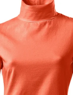 Rollkragenshirt in figurbetonter Form