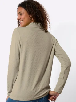 Rollkragenshirt in pflegeleichter Qualität