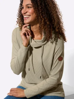 Rollkragenshirt in pflegeleichter Qualität