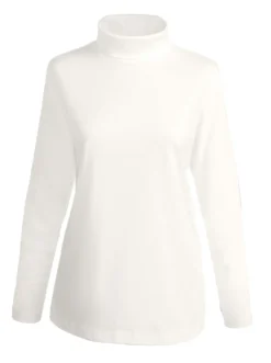Rollkragenshirt mit langen Ärmeln