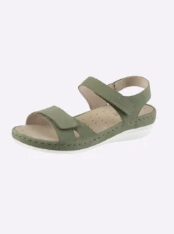 Sandale mit Klettverschlüssen