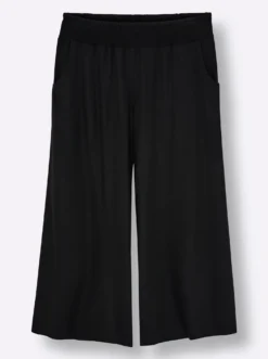 Schlupfhose mit Babylock-Wellensaum