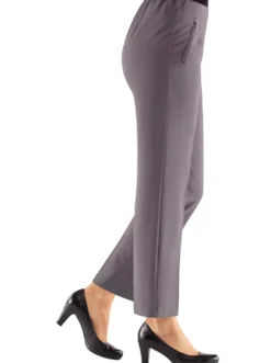 Schlupfhose mit Bügelfalten