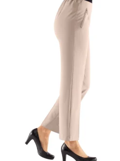 Schlupfhose mit Bügelfalten