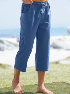 Schlupfhose mit Cargo-Taschen
