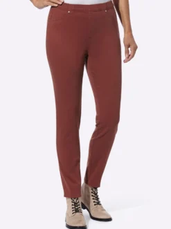 Schlupfhose mit elastischem Bund