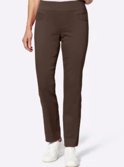 Schlupfhose mit hohem Dehnbund