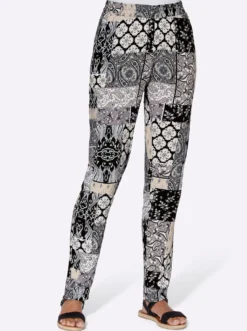 Schlupfhose mit seitlichen Taschen
