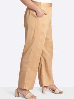 Schlupfhose mit Smokbund hinten