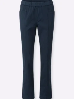 Schlupfjeans mit Stretch-Anteil