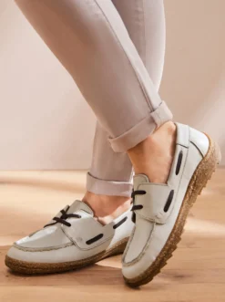 Schnürschuh aus Leder, rutschhemmend