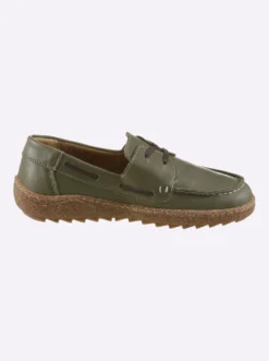 Schnürschuh aus Leder, rutschhemmend