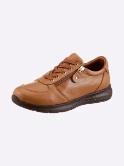 Schnürschuh in Leder-Qualität, Weite G