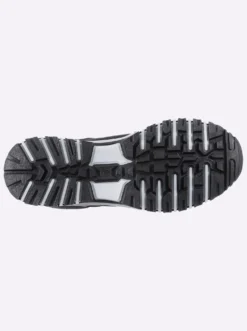 Schnürschuh mit Nubukleder